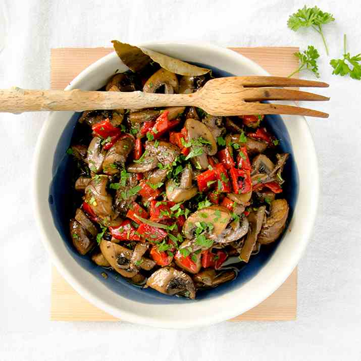 Magnificent Marinated Mushrooms