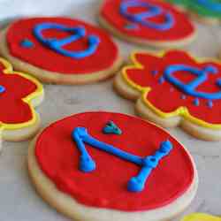 Sugar Cookies with Royal Icing
