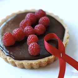 Chocolate Raspberry Tart