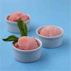 Grapefruit Basil Sorbet