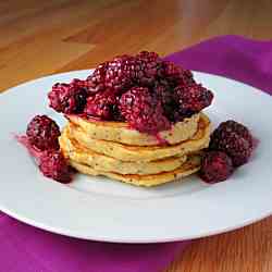 Lemon Poppyseed Ricotta Pancakes