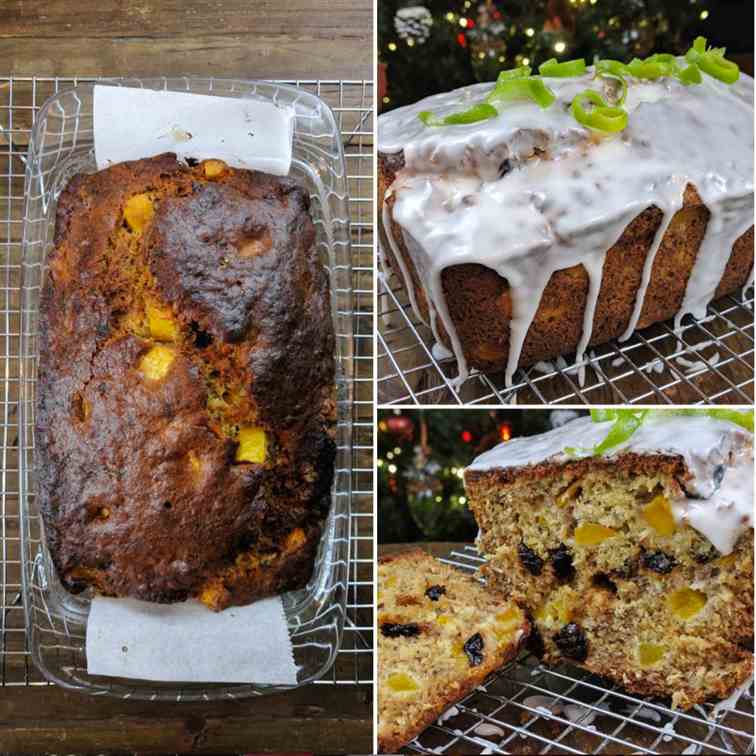 Mango And Cranberry Banana Bread