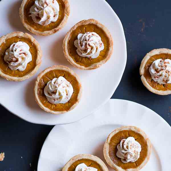 Mini pumpkin pies