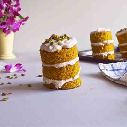 Pumpkin Mini Cakes