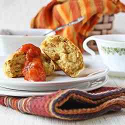 Whole Wheat Savory Carrot Rolls