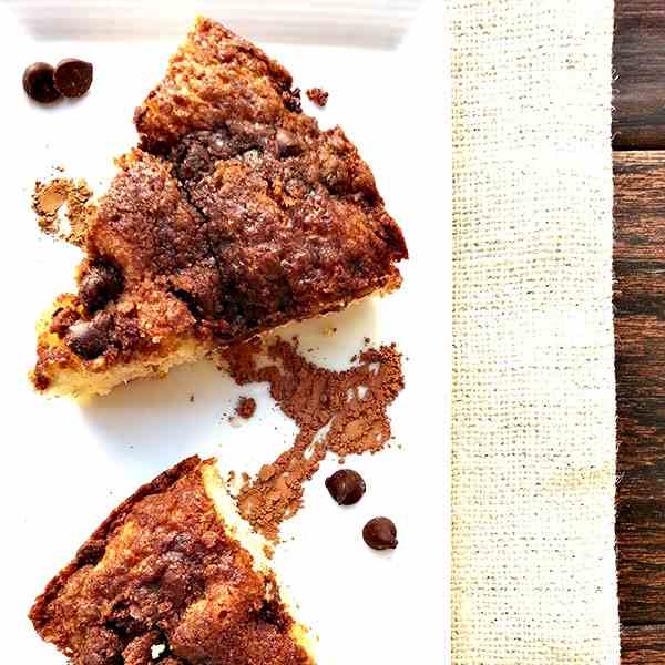 Sour cream coffee cake