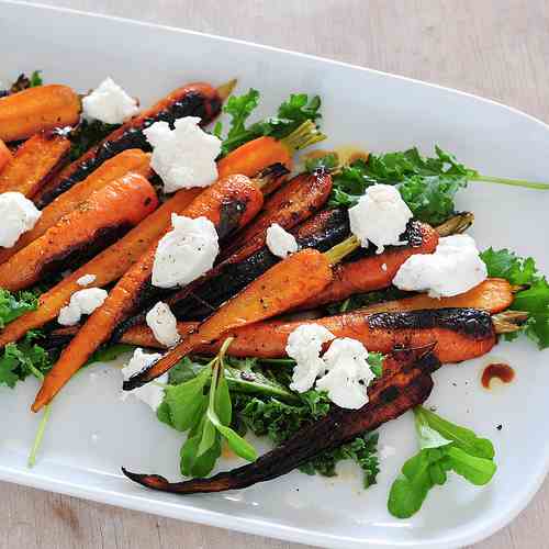 burnt carrot salad