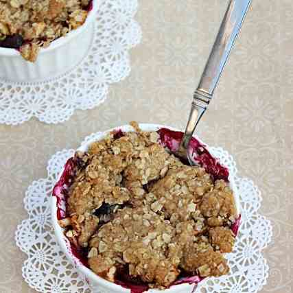 Blueberry Apple Crumble