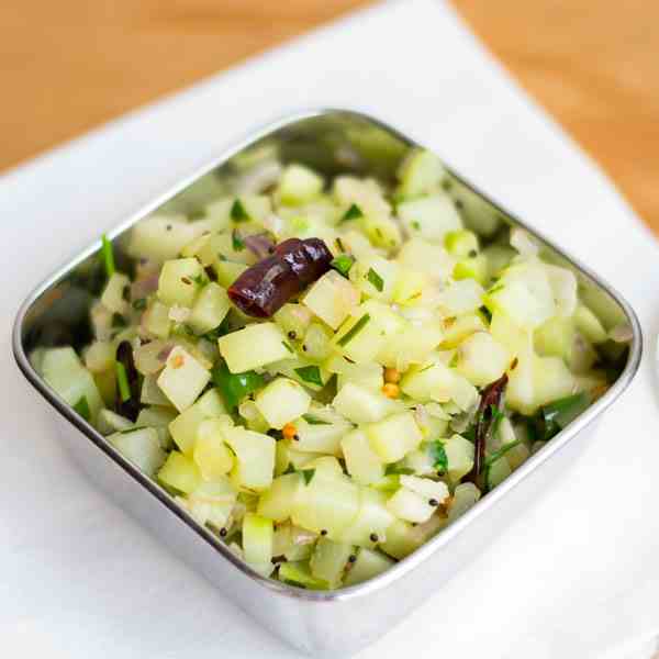 Vegan Chayote Squash Stir-fry