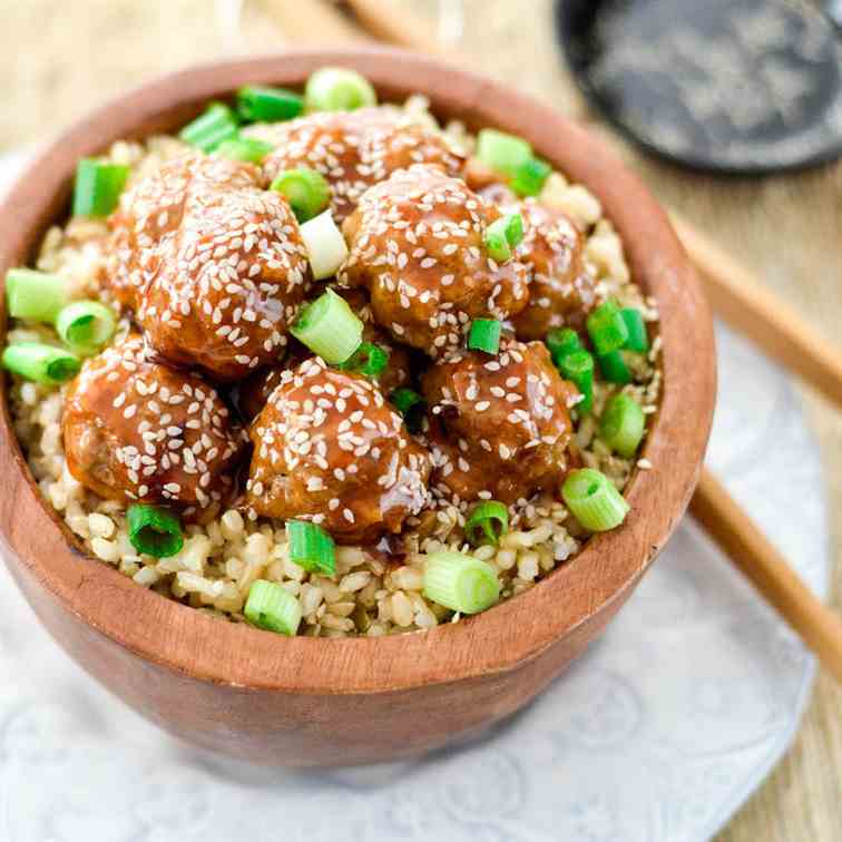 Paleo Sweet and Sour Meatballs