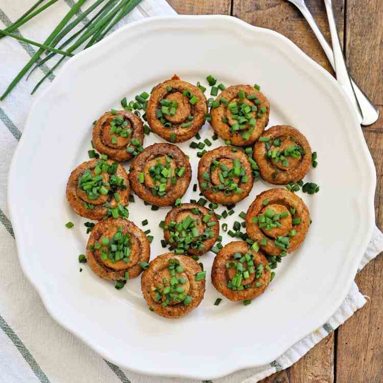 Spanish Roasted Mushrooms 