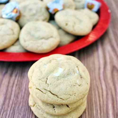 White Chocolate PB Pudding Cookies