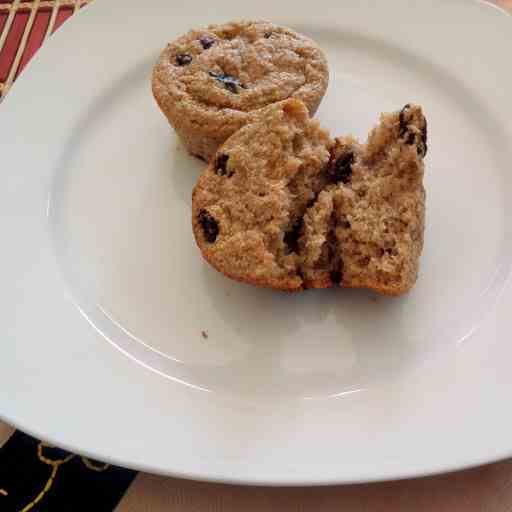 Cinnamon Raisin Bran Muffins