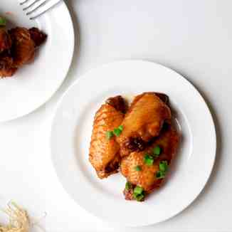 Coca cola chicken wings