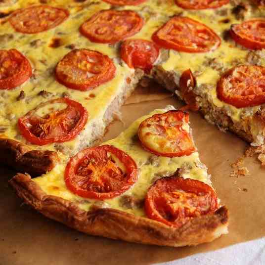 Tuna quiche