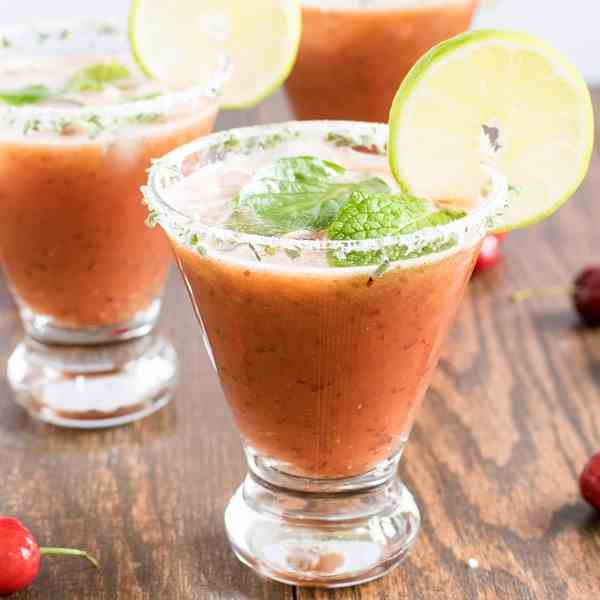 Watermelon Cherry Cooler