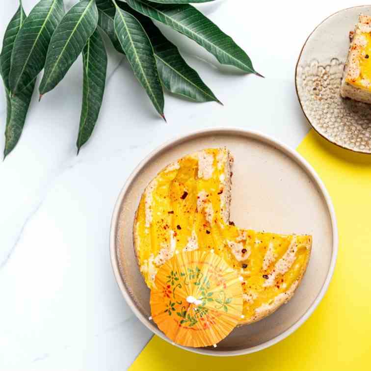 Gluten Free Mango Chilli Upside Down Cake