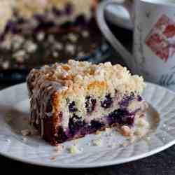 Lemon Blueberry Coffee Cake