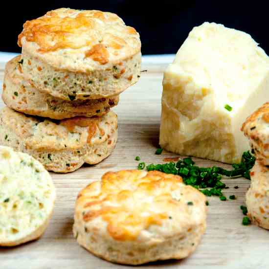 Cheese and Chive Scones