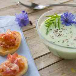 Cucumber gazpacho