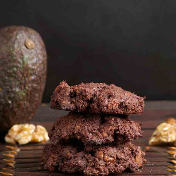 No-guilt double chocolate cookies