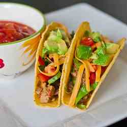 Yummy Turkey Tacos