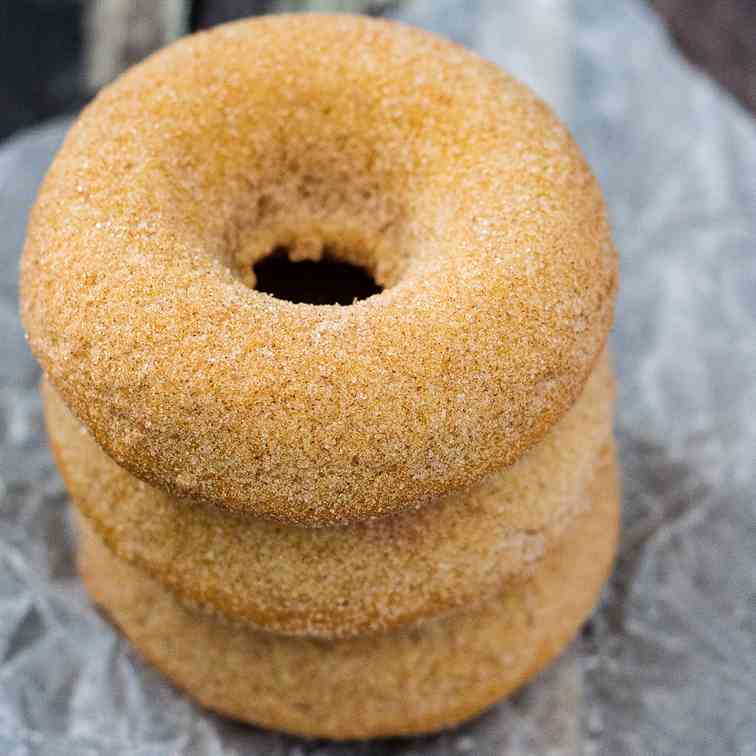 Baked Pumpkin Spice Donuts