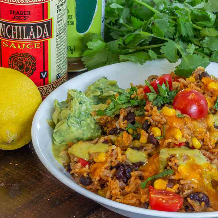 Instant Pot Enchilada Rice