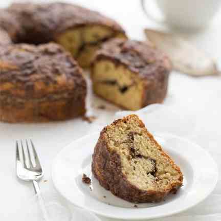 Chocolate Swirl Coffee Cake