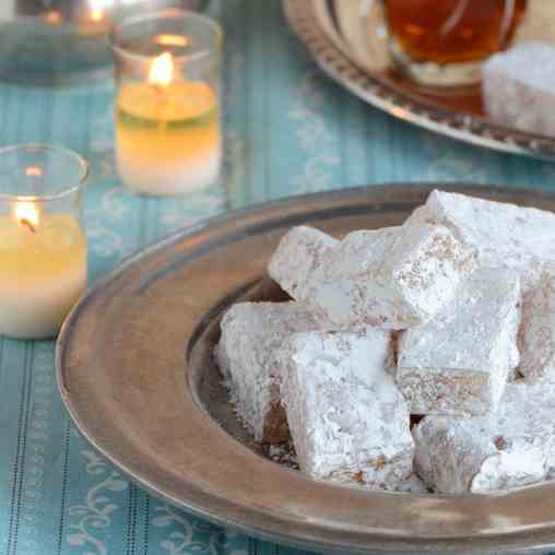 Apple-Walnut Turkish Delight