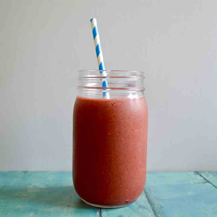 Cinnamon Raspberry Smoothie