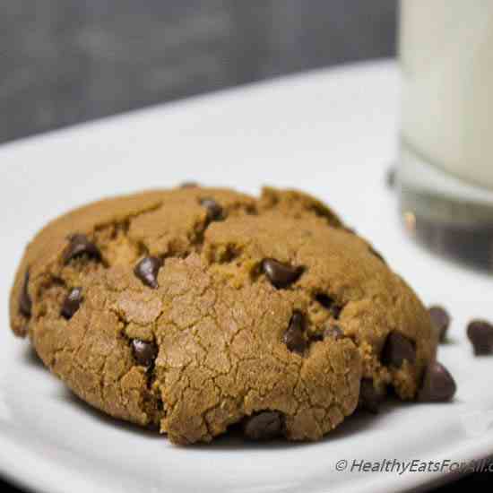 Oat Flour Chocolate Chip Cookies