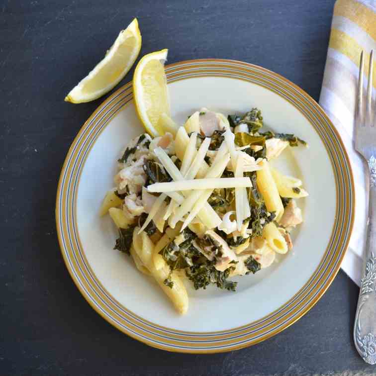 Turkey and Kale Penne