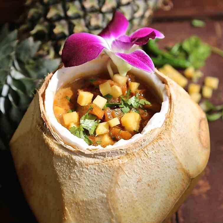 Pineapple Coconut Curry