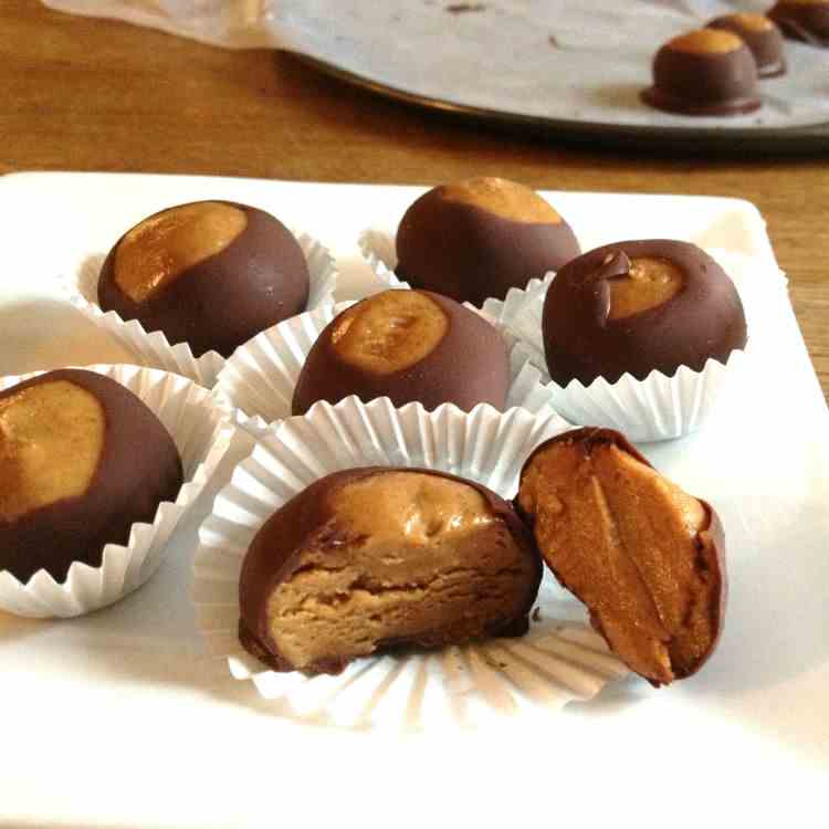 Almond Butter Buckeye