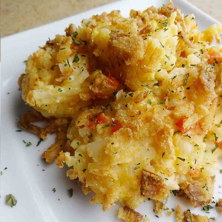 Cheesy Potato Hashbrown Casserole