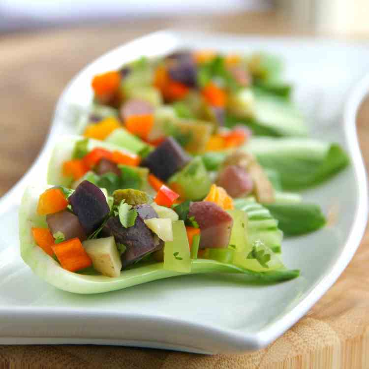 Two-Bite Potato Salad Cups