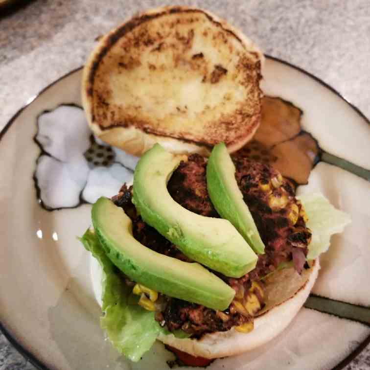 Black Bean Veggie Burgers