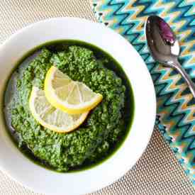 Kale Pesto with Pumpkin Seeds