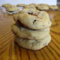 Turtle Cheesecake Pudding Cookies