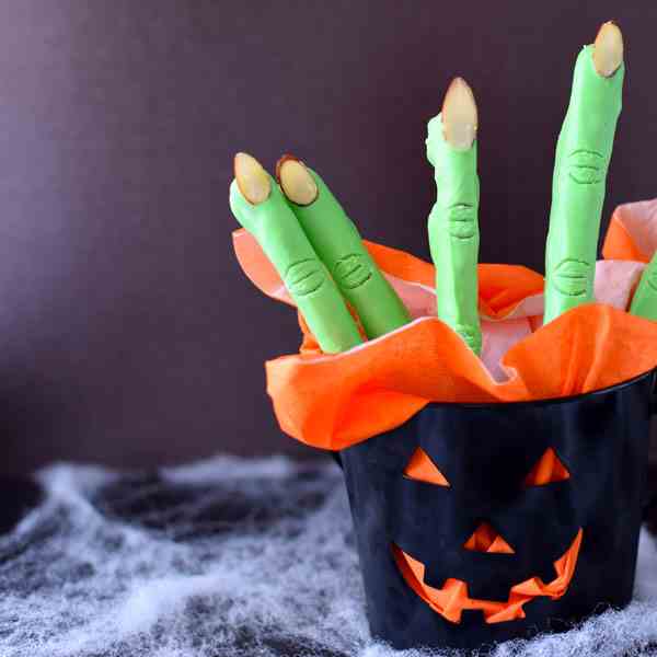 Witch Finger Pretzels