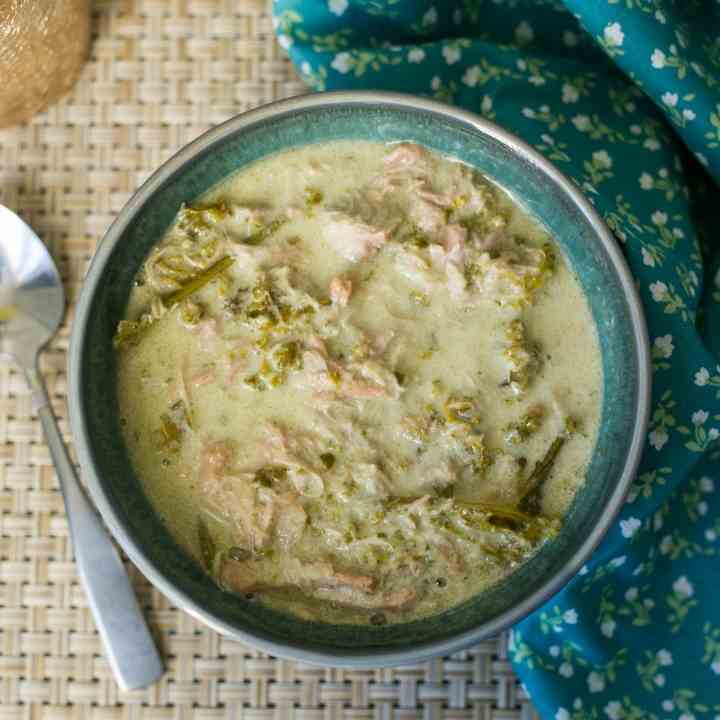 Crock Pot Chicken Kale Soup