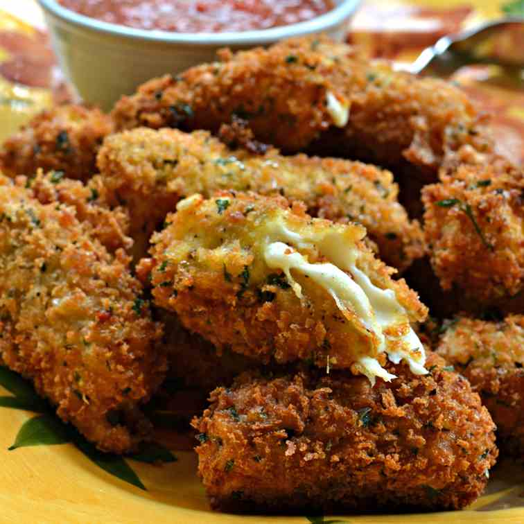 Panko Breaded Mozzarella Sticks