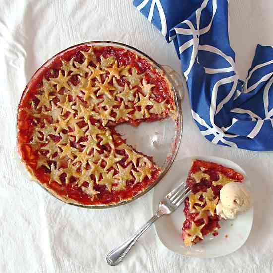 Strawberry Rhubarb Pie