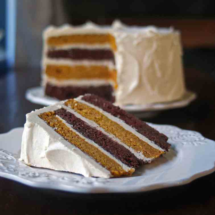 Chocolate Pumpkin Cake