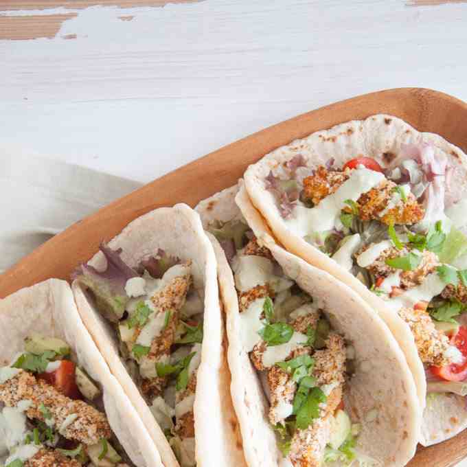 Vegan Chicken Tacos