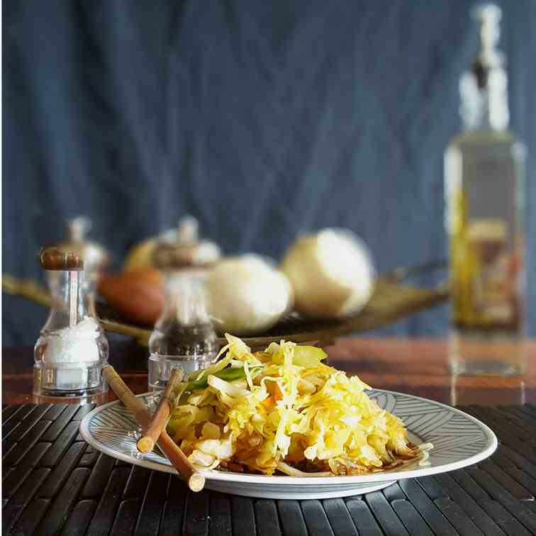 Spaghetti Squash Chow Mein