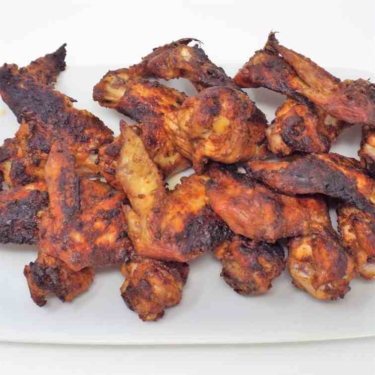 Tandoori Indian Spiced Chicken Wings