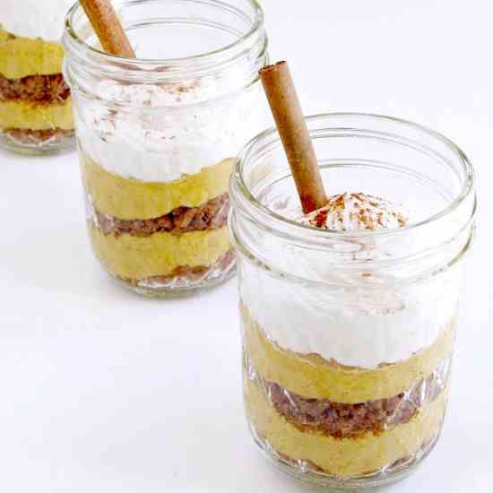 Gingersnap Pumpkin Trifles