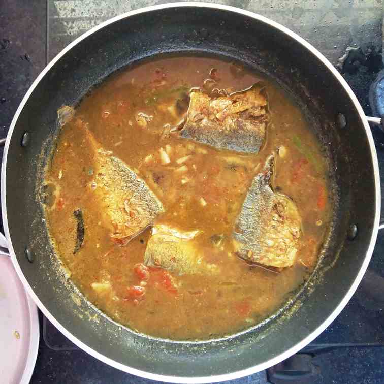 Mackerel Curry - another version